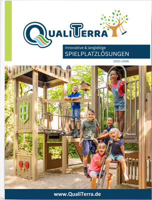 Spielgeräte von Qualiterra mit Aluminium-Pfosten
