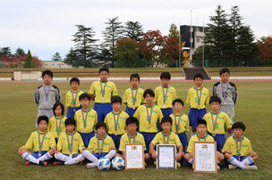 11月1日 日 第51回knb杯富山県学童サッカー大会 決勝 小杉サッカークラブ