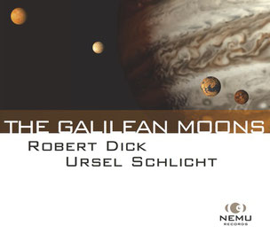 Ursel Schlicht and Robert Dick, CD cover 'The Galilean Moons'