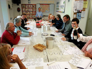 Atelier oenologie 17 octobre 2013