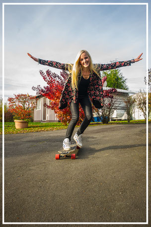 Feenstaub-Mode, Zipfeljacke, Rosenmuster