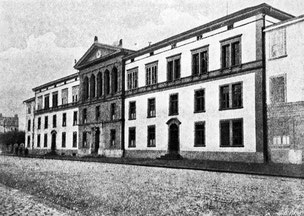 Das Knabenschulhaus nach dem Umbau 1871.