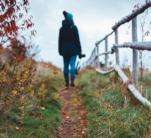 afvallen-door-wandelen