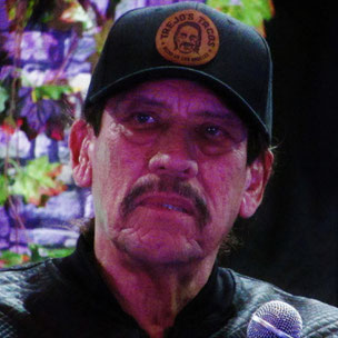 Danny Trejo on stage at For the Love of Horror Manchester 2018