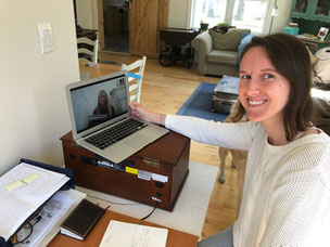 Clea tutoring Kim online
