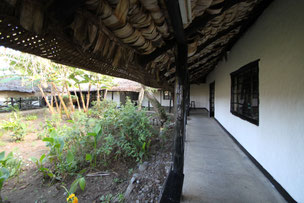 This guesthouse at Tansania's Momella Logde was part of the film set of John Wayne's "Hatari!" 