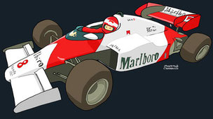 Niki Lauda by Muneta & Cerracín