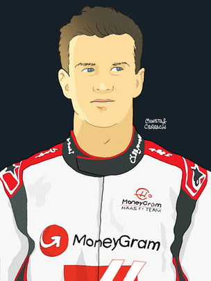 Nico Hülkenberg by Muneta & Cerracín