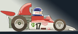 Jean-Pierre Beltoise by Muneta & Cerracín