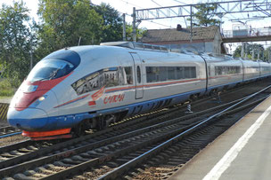 Sapsan RZD Zug Moskau