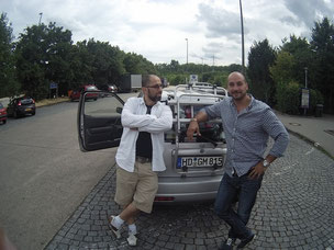 Roadtrip Kumpel Freunde zu zweit Auto