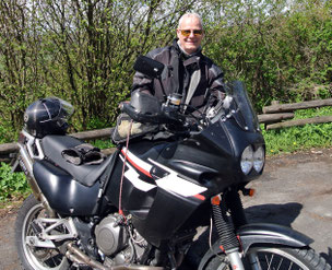 Reiner mit seiner Super Ténéré 750