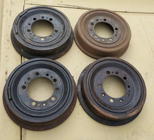 20Р-3501070 (20P-3501070) Bremstrommel GAZ 21 Wolga. Brake drum GAS M21 Volga. Барабан тормозной ГАЗ 21 Волга.