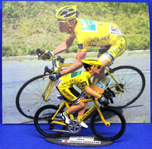 Thomas VOECKLER  (Europcar)    Maillot jaune   Tour de France 2011