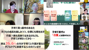 ダブルケア366ワークショップの写真