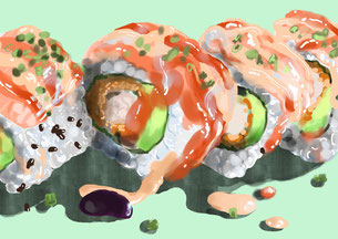 maki bash, digital art, procreate, stil: acrylic, watercolor, pencil, 2026