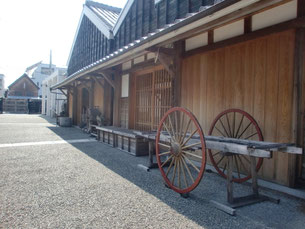 　　　　　　　　伊勢河崎の街並み