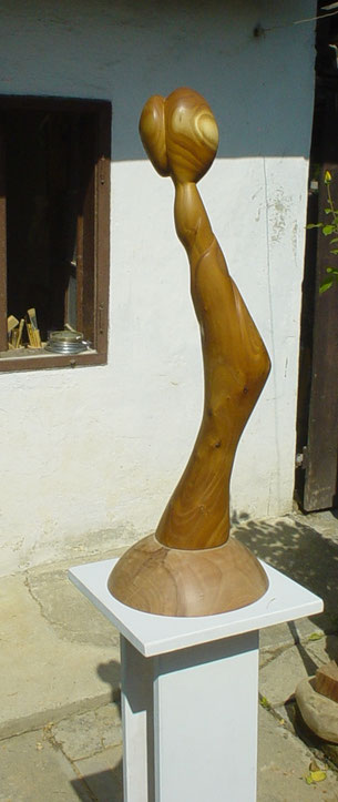 2007 - "JANUSKOPF" - Kirschenholz - verkauft