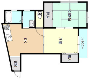 土佐清水　アパート　マンション　2DK　コンビニ近く　避難地近く　インターネット無料　角部屋　敷金礼金なし　ゼロ　エレベーター付　高層階