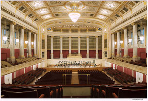 Foto: Großer Saal im Wiener Konzerthaus © www.lukasbeck.com