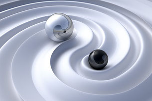 Ying und Yang im Einklang