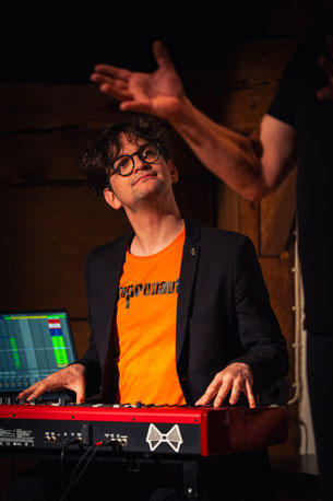 Emanuel Steffen - Musiker - Die Impronauten - Foto: Alain Hurni, Obristhof Oftringen 