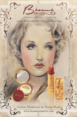vintage kosmetik cosmetic besame cosmetics vintage hairstyling vintagestyling powderroom boutique zuerich vintageboutique boudoir  