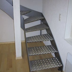 Treppe Innen Metall Luzern Willisau Stadelmann Metallbau AG