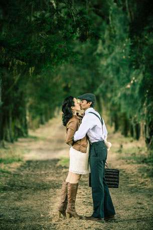 Sesión fotografía save the date para boda en México