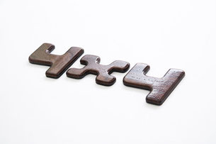 FIAT PANDA　4×4 wood logo
