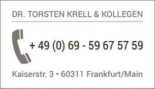 Wurzelbehandlung Frankfurt Innenstadt, Dr. Torsten Krell, Zahnarzt Frankfurt Tel. 069 59675759