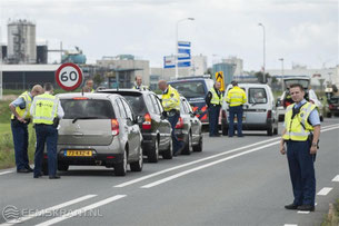 controles routiere par les flics neerlandais