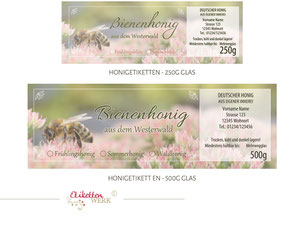 Honigetiketten, Design für Honig, Honigglasetiketten, Etiketten, Imker, Honiggläser Honig Labels honig etikett honigetikett honigglas label bienen imker bienenhonig honigglasetikett honiglabel honigetiketten 