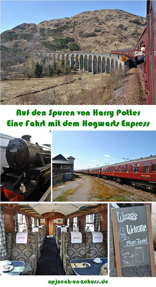 Harry Potter Zug / Eine Zugfahrt mit dem echten Hogwarts Express / Jacobite Steam Train