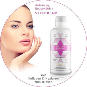 Anti-Aging dank Channoine Beauty-Drink SkinDream mit Hyaluronsäure und Kollagen
