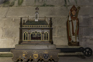 Bild: die Chapelle du Pénity in der Église Saint-Ronan in Locronan   