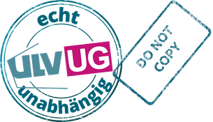 Stamp: ULV-UG - truly independent - do not copy