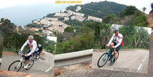 Vue depuis le pied du col de Sant Grau (avec Rodolphe et Lolo)