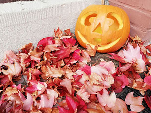 Freitagslieblinge, Kraftquelle, Auszeit im Paradies, Herbstbeginn, Halloween in Hessen, Kürbisgesicht, Wochenglück, Herbstmagie