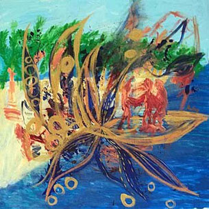 Strand Party Surfer Meer Palmen