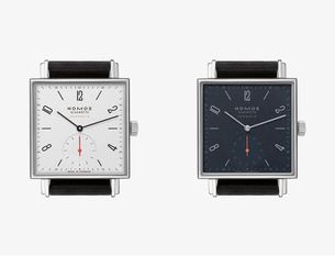 Tetra neomatik. Photo copyright: Nomos Glashütte.