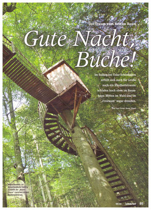 Wanderlust, Ausgabe 05/16, Seite 85.