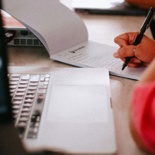 Atelier d'écriture individuel personnalisé en ligne