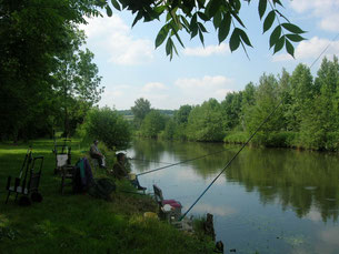 Camping avec peche en étang et en rivière dans la Somme en Picardie