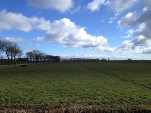 Landschap tussen Broek en Waterland en het Schouw