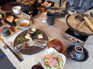 山梨　温泉　船山温泉　食事　船山温泉宿泊記　菜ちゃんのページ