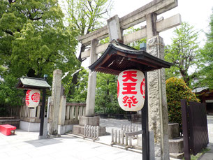 すさのお神社　荒川区　散歩　菜ちゃんのページ