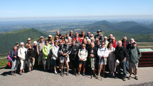 Le Pied Champêtre au sommet du Puy de Dôme