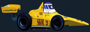 Keke Rosberg by Muneta & Cerracín