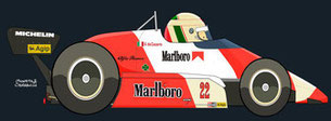 Andrea de Cesaris by Muneta & Cerracín